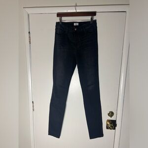 Tall skinny jeans with ripped knees